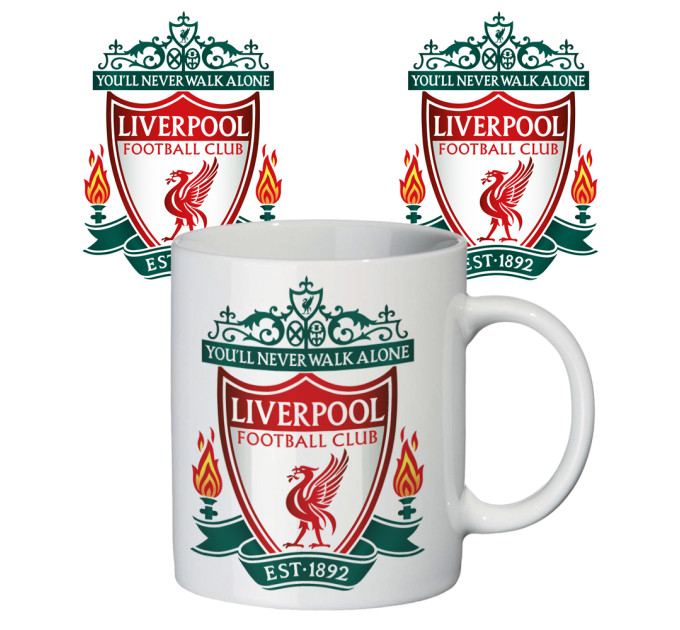Чашка с принтом 65403 ФК Ливерпуль