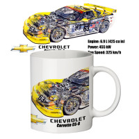 Чашка с принтом 65502 Chevrolet