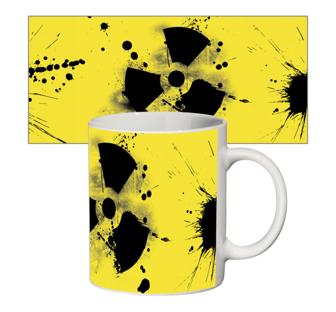 Чашка с принтом 65604 Радиация