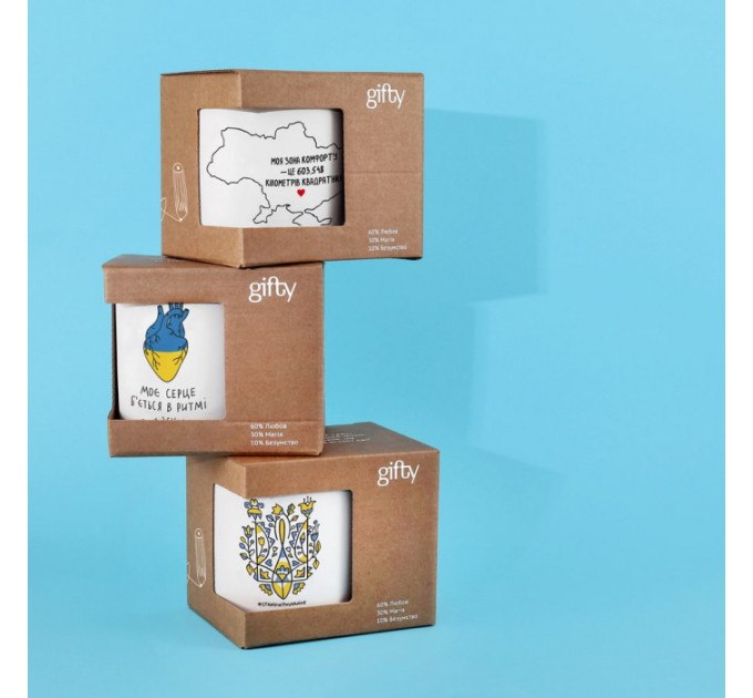 Чашка Зона комфорта. Белая