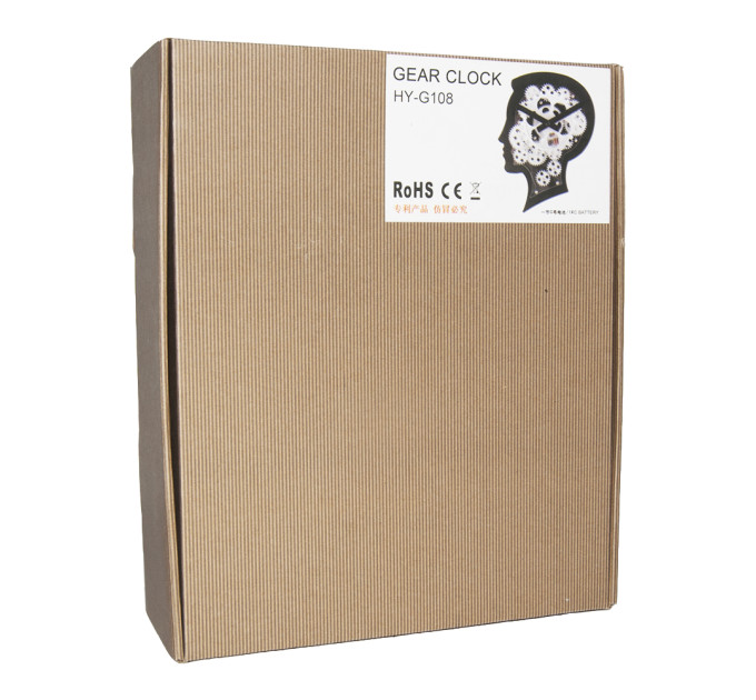 Часы Gear Clock Голова