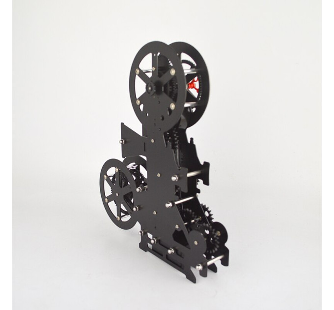 Часы Gear Clock Кинопроектор (черный)