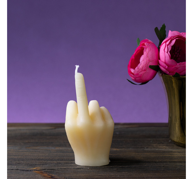 Декоративна свічка фігурна F*ck 12919 (шампань)