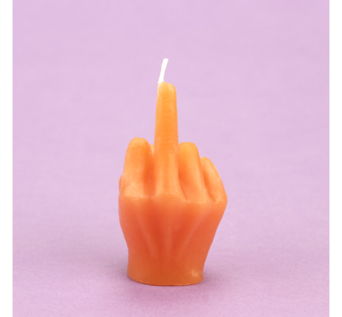 Декоративная свеча фигурная  F*ck 12920 (телесная)