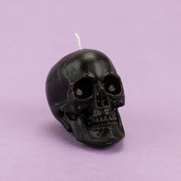 Декоративная свеча фигурная Череп 13019 (шоколадная)