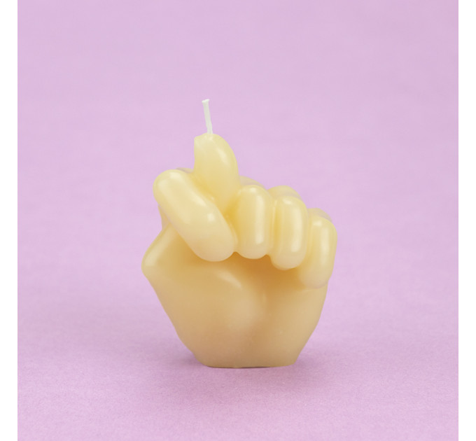 Декоративна свічка фігурна Дуля 13015 (шампань)
