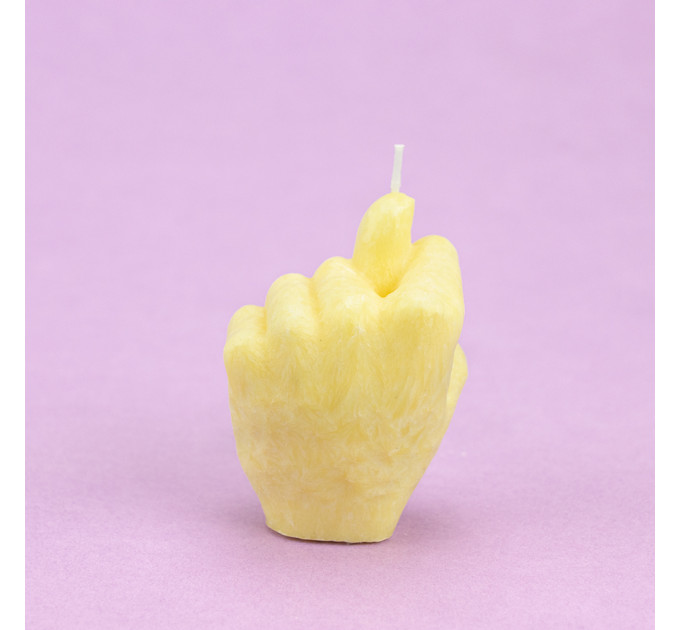 Декоративна свічка фігурна Дуля 13015 (шампань)