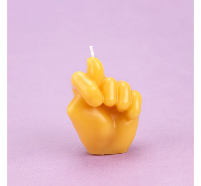 Декоративная свеча фигурная Дуля 13016 (телесная)