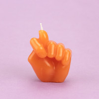 Декоративная свеча фигурная Дуля 13016 (телесная)