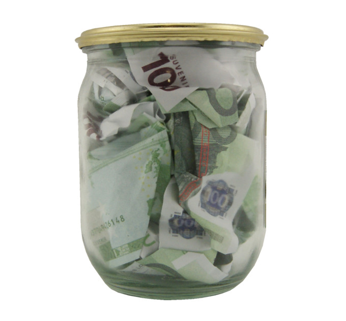 Грошовий подарунок Євро закуска