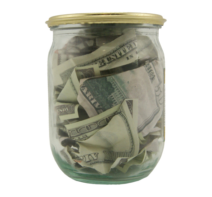 Денежный подарок Консервированная капуста