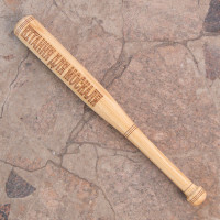 Деревянная бита ВІТАННЯ ДЛЯ МОСКАЛЯ Деревянная бита ВІТАННЯ ДЛЯ МОСКАЛЯ