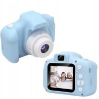Детский цифровой фотоаппарат Kids Camera (голубой)