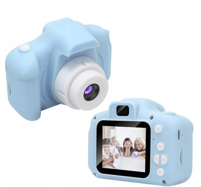 Детский цифровой фотоаппарат Kids Camera (голубой)
