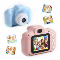 Детский цифровой фотоаппарат Kids Camera (голубой)
