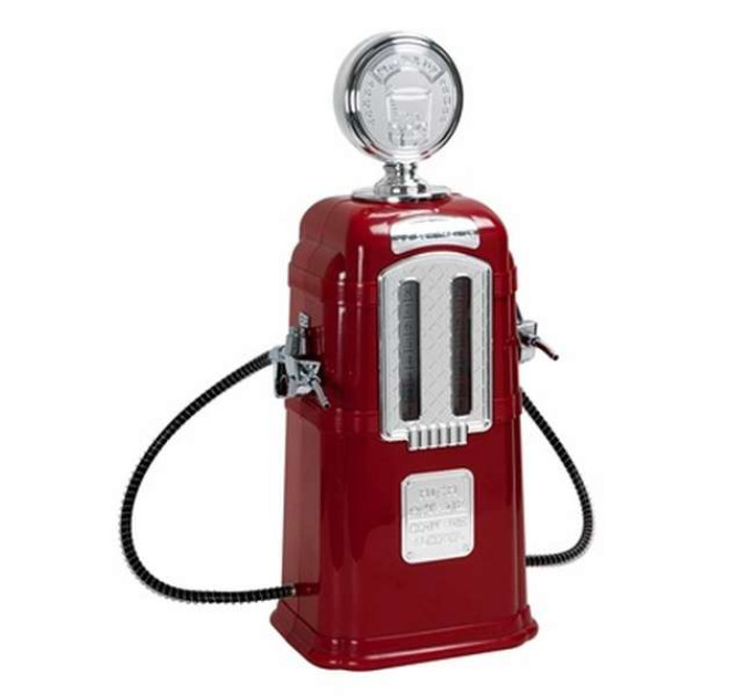 Диспенсер для напитков Автозаправочная колонка с двумя кранами (красная)