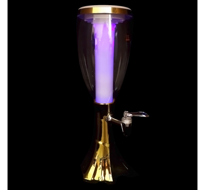 Диспенсер для напитков Башня Вавилон (серебро)