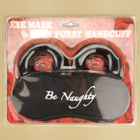 Эротический набор BE NAUGHTY (черный)