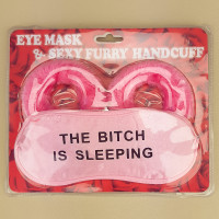 Эротический набор THE BITCH IS SLEEPING (розовый)