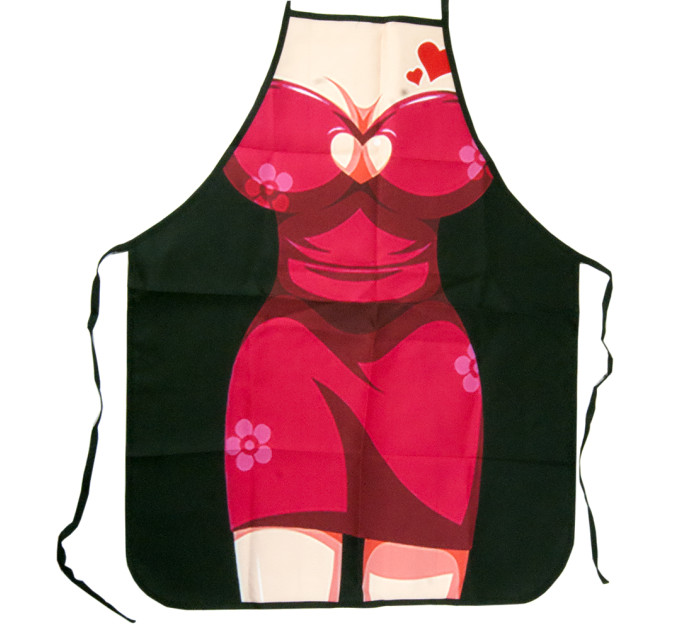 Фартух з приколом Вечірня сукня