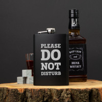 Фляга "Please do not disturb", английский Фляга "Please do not disturb", английский