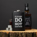 Фляга "Please do not disturb", английский