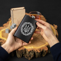 Фляга "Герб з вінком" Фляга "Герб з вінком"