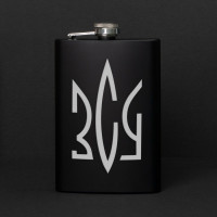Фляга "ЗСУ Герб" в крафтовой коробке
