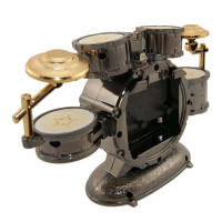 Фоторамка с часами Барабаны Фоторамка с часами Барабаны