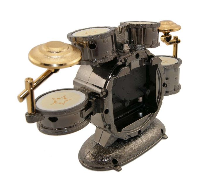 Фоторамка с часами Барабаны