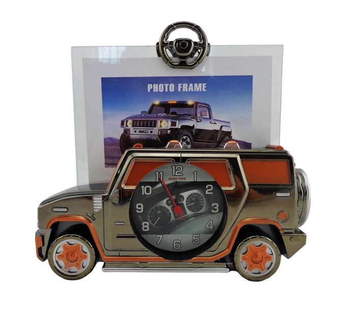 Фоторамка с часами Машина