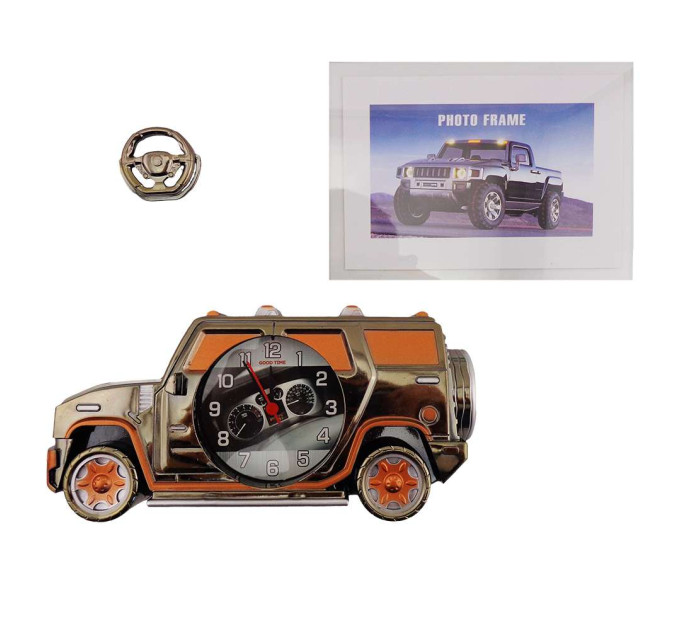 Фоторамка с часами Машина