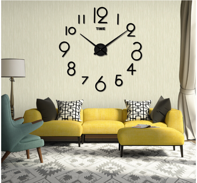 Великий настінний 3D годинник (від 35 до 50 см) (8953-010)