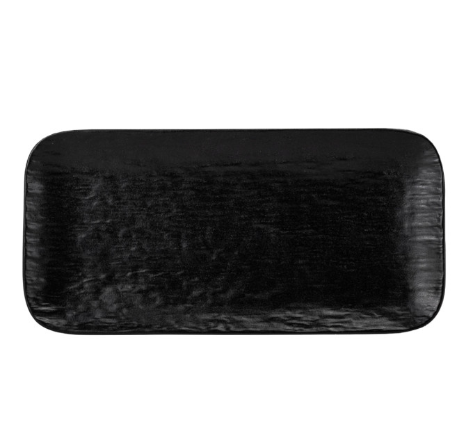 Тарелка "Аппетит", черная, 36 см, (комплект 7 шт) (9182-012)