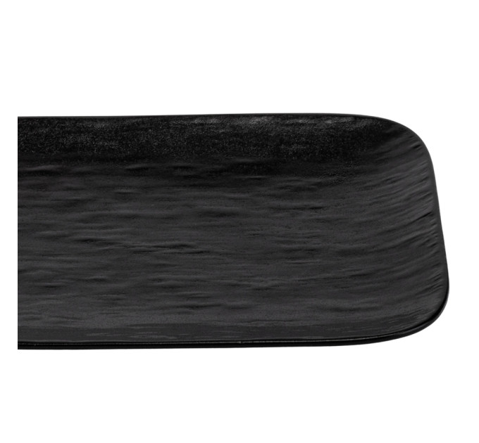 Тарелка "Аппетит", черная, 36 см, (комплект 7 шт) (9182-012)