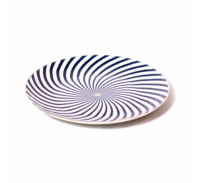 Тарелка "Блю", синяя, (комплект 4 шт) (8900-053)