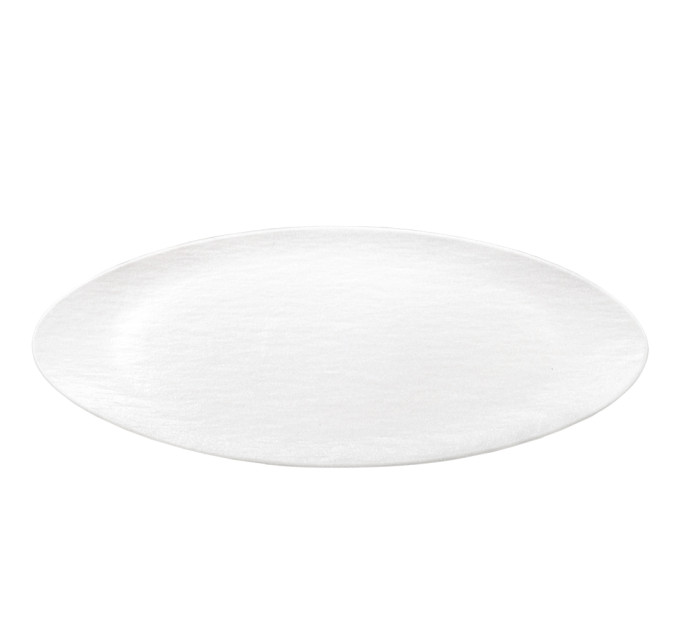 Тарелка "Вулканит", белая, 41 см, (комплект 6 шт) (9182-024)