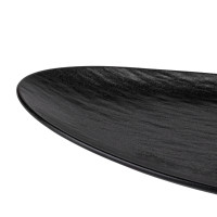 Тарелка "Вулканит", черная, 41 см, (комплект 6 шт) (9182-023)