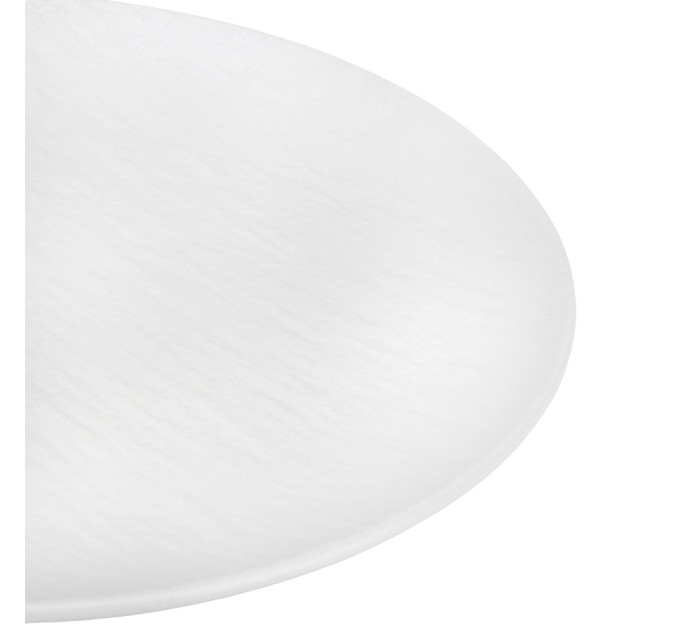 Тарелка "Керамическая грация", белая, 27 см, (комплект 6 шт) (9182-001)