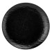 Тарелка "Керамическая грация", черная, 27 см, (комплект 6 шт) (9182-002)