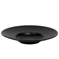 Тарілка "Контраст", біла, 27 см, (комплект 6 шт) (9182-016)