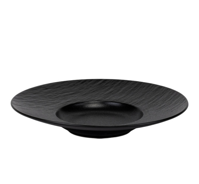 Тарелка "Контраст", белая, 27 см, (комплект 6 шт) (9182-016)