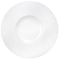 Тарелка "Контраст", черная, 27 см, (комплект 6 шт) (9182-015)