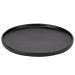 Тарелка "Обсидиан", черная, 25,5 см, (комплект 6 шт) (9182-018)