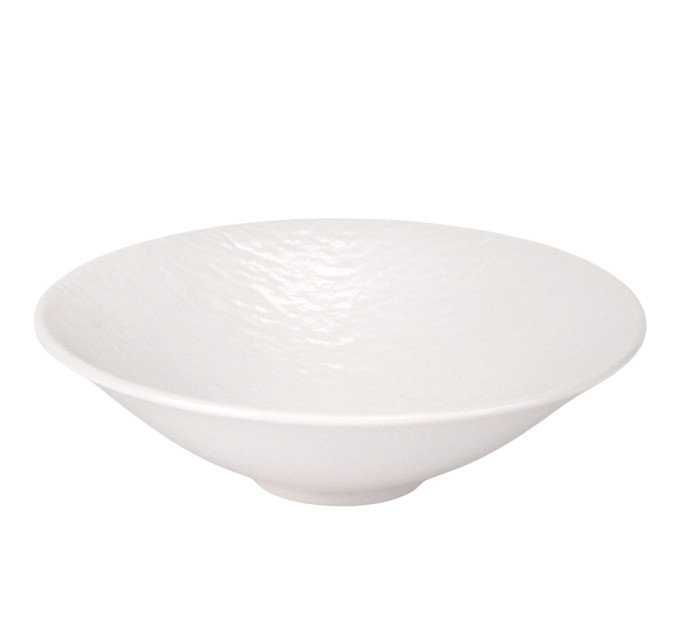 Тарелка "Оникс", белая, 23 см, (комплект 6 шт) (9182-020)