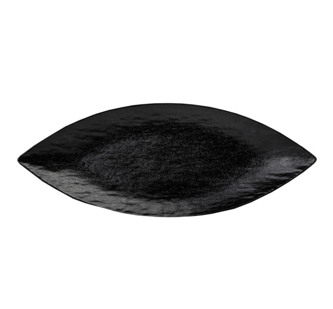 Тарелка "Орбита", черная, 36 см, (комплект 6 шт) (9182-022)