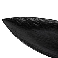 Тарілка "Орбіта", чорна, 36 см, (комплект 6 шт) (9182-022)