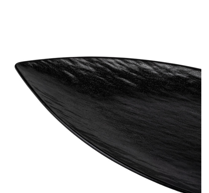 Тарелка "Орбита", черная, 36 см, (комплект 6 шт) (9182-022)
