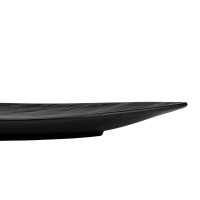 Тарілка "Орбіта", чорна, 36 см, (комплект 6 шт) (9182-022)