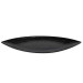 Тарелка "Орбита", черная, 36 см, (комплект 6 шт) (9182-022)